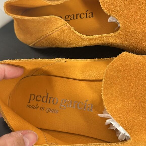 Pedro Garcia Mr. Yoshi suede loafers shoes size men’s 10 womans 11 - Picture 2 of 6